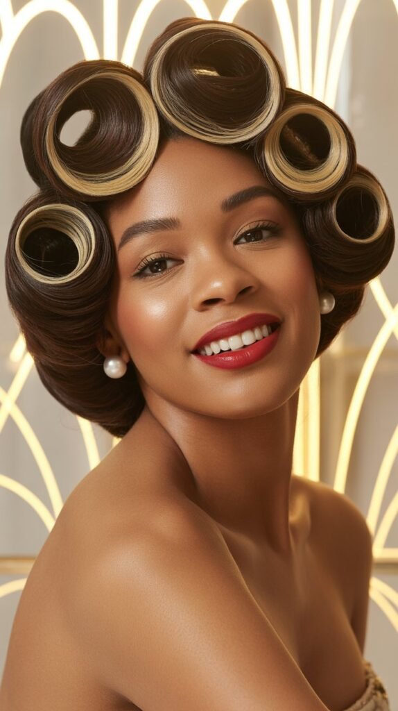 Vintage Victory Rolls