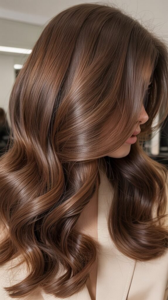 Chestnut Brown Balayage