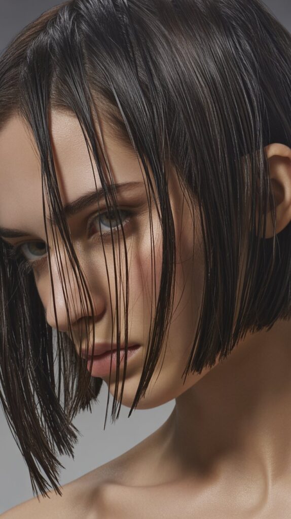 36 Easy-to-Style Bob Hairstyles for Fine Hair 25 Piece-y Bob with Texture