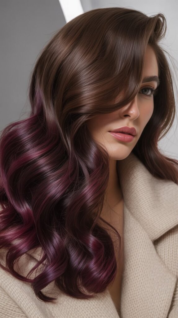 Deep Plum Brunette