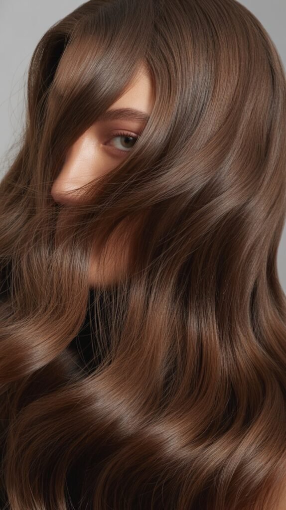 Ash Brown Gloss Treatment