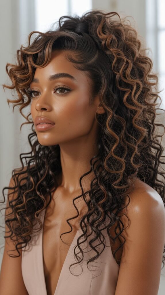Curly Ponytail Wig