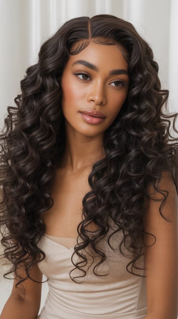360 Lace Deep Wave Wig