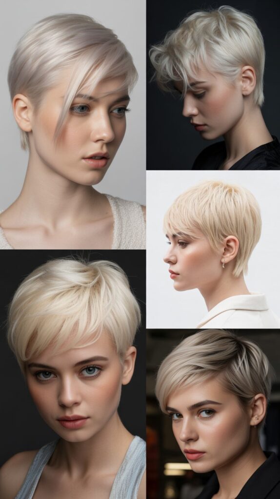  Platinum Blonde Pixie