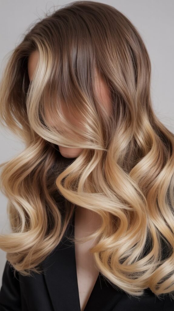Champagne Blonde Balayage