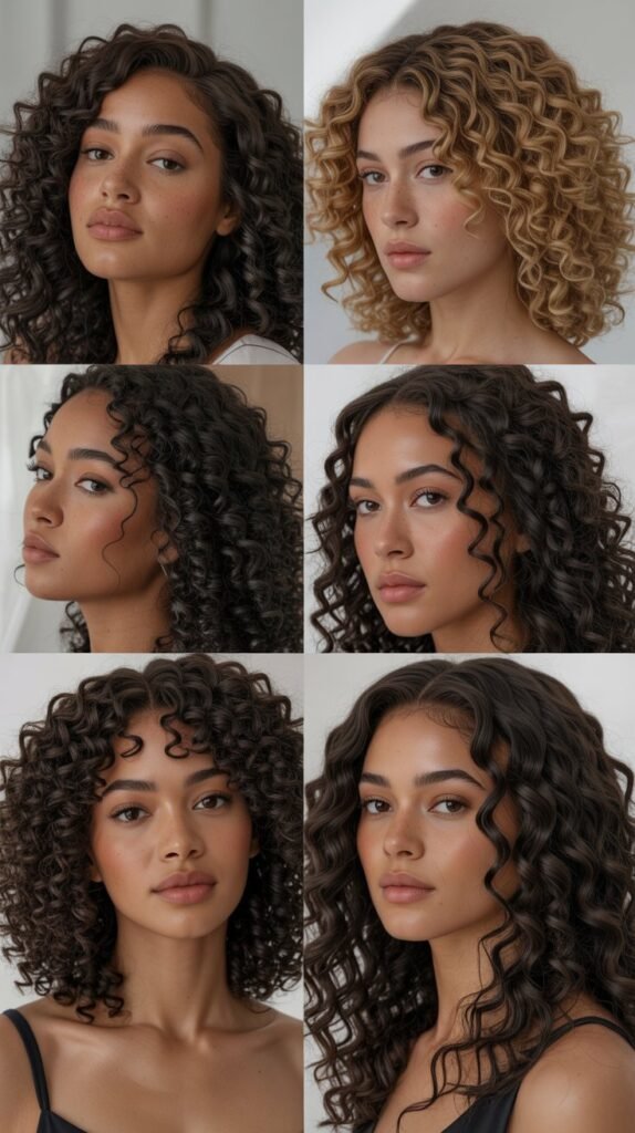  Curly 360 Lace Wig