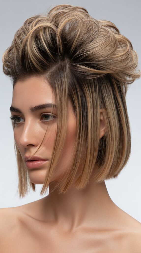 Best 30 Short Choppy French Bob Haircuts for an Instant Cool-Girl Look 29 Choppy French Bob with Textured Crown