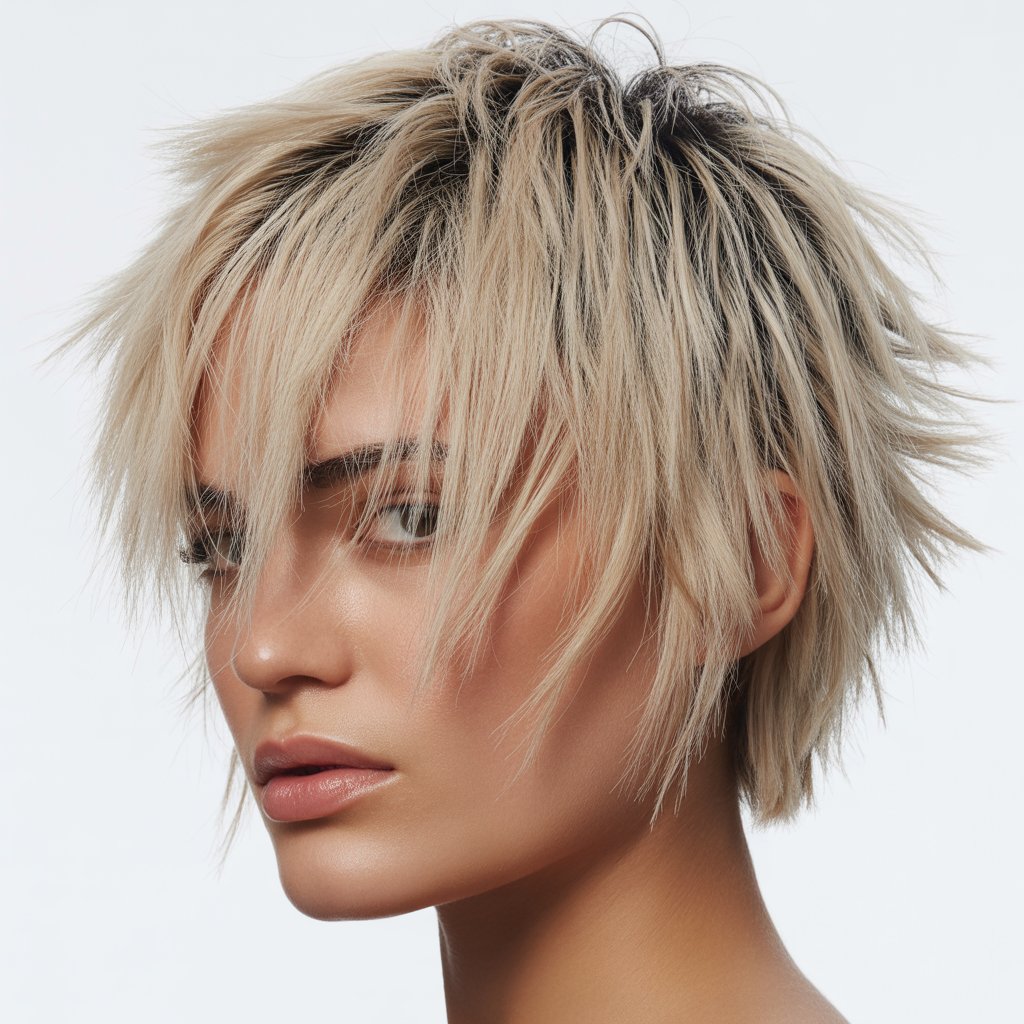 27+ Expert-Approved Hairstyles for Thin Hair and Round Faces 20 Piece-y Crop with Texture