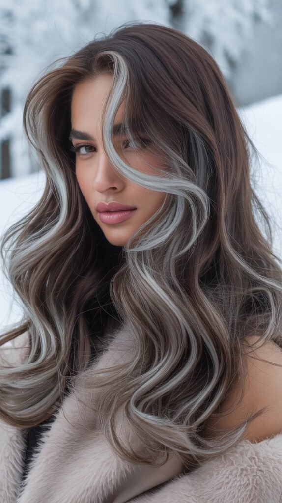 Icy Brunette with Cool Undertones