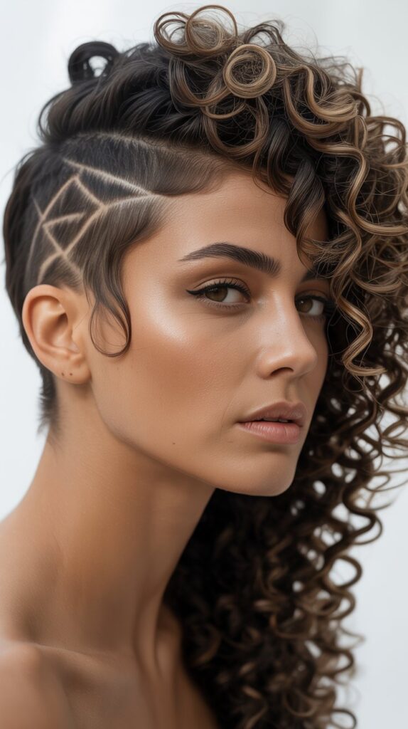 30 Best 3C 4A Hairstyles for Short Hair You'll Love 28 Curly Undercut