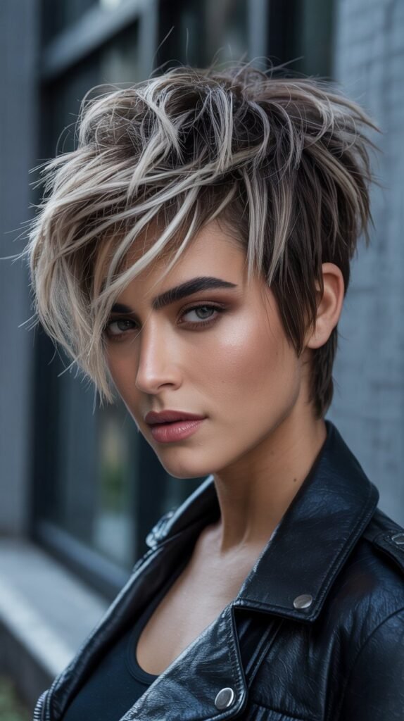 Rock Chic Choppy Pixie