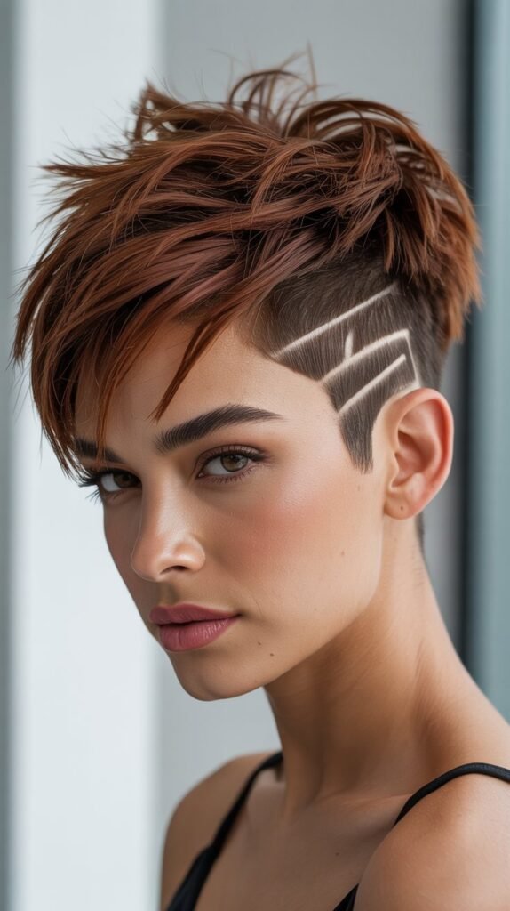  Choppy Pixie with Undercut