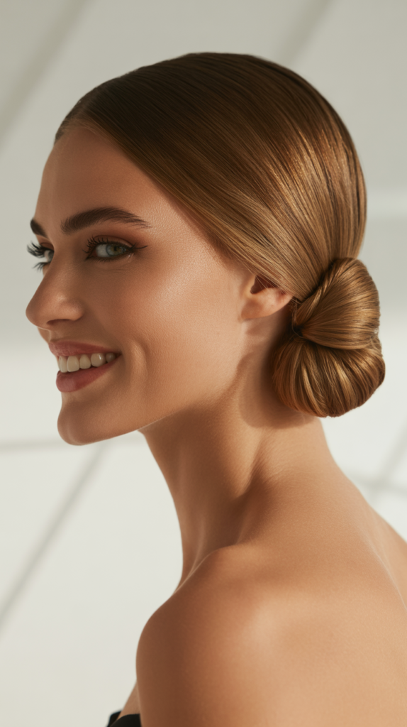 Sleek Low Bun