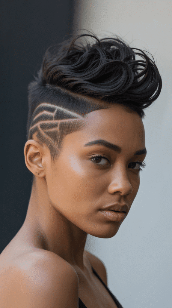 27 Modern Short Haircuts for Black Women You'll Love 10 The Undercut Fade