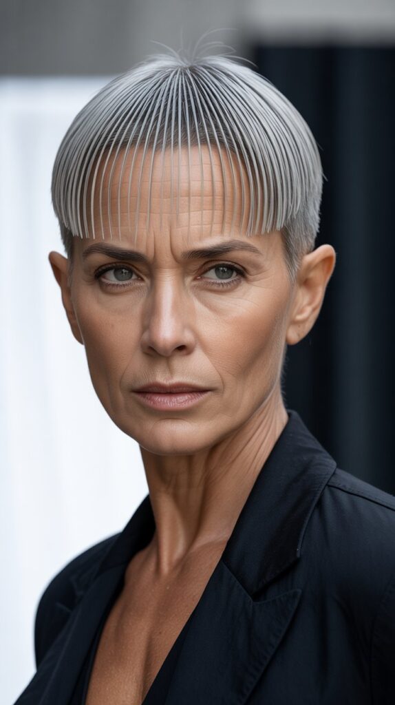 Best 30+ Short Hairstyles for Women Over 60 That Will Turn Heads 28 8. The Micro Bob