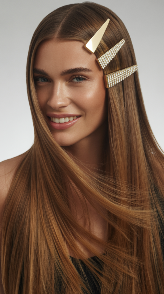 Accessorized with Statement Clips