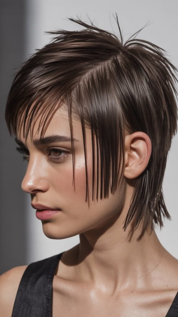 Choppy Pixie with Textured Top