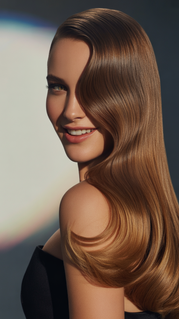 Side-Swept Glamour Waves