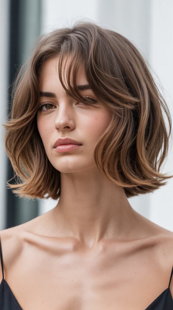 Tousled French-Girl Bob