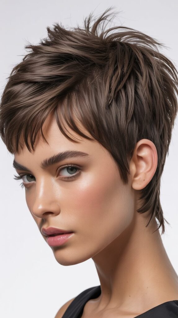 Choppy Pixie with Graduated Nape