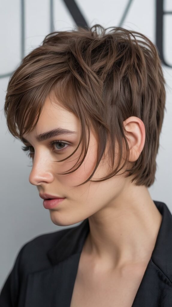 Wispy Layered Pixie