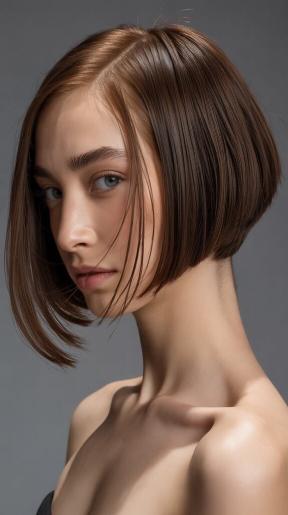 Disconnected Bob with Contrast