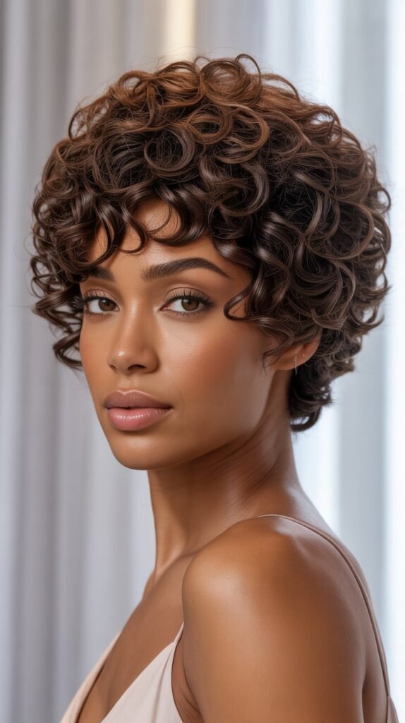 Curly Pixie Cut Wig