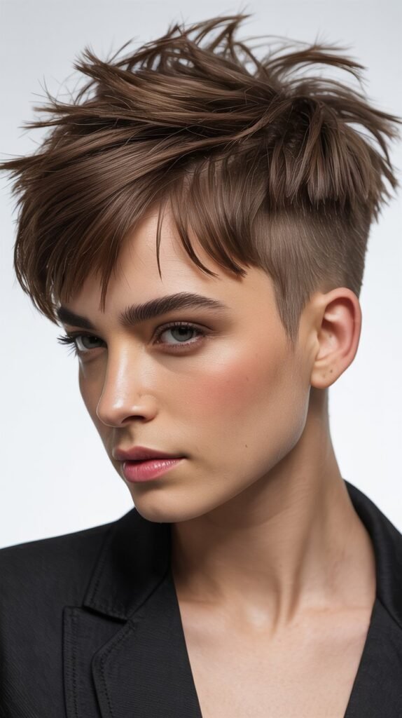 Undercut Choppy Pixie