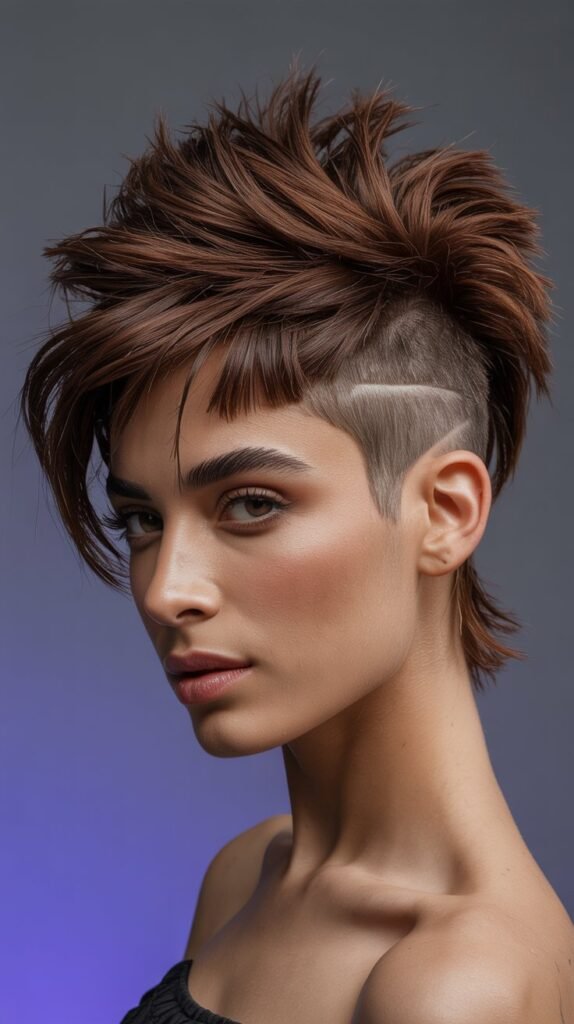 Textured Layered Mohawk