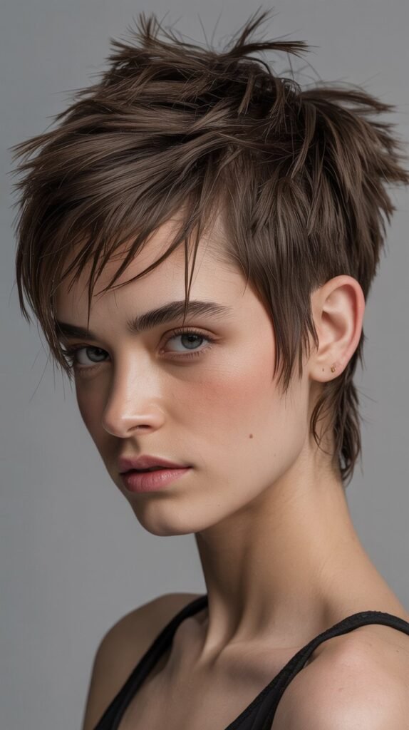 Razored Choppy Pixie