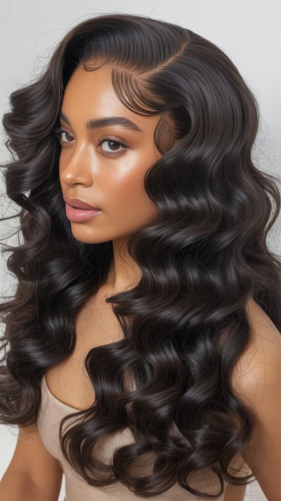 Deep Wave Wig with Baby Hairs