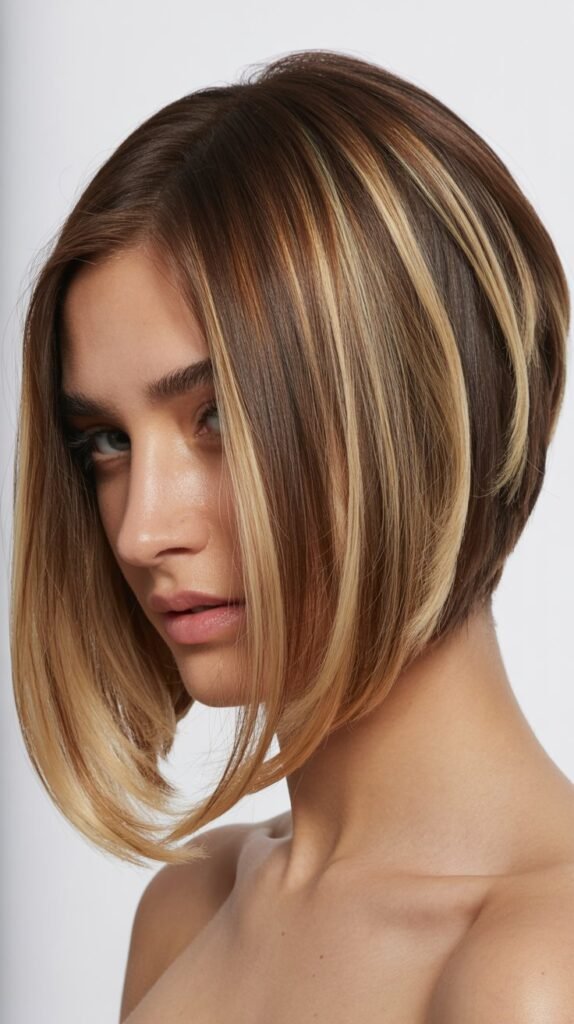 Face-Framing Balayage Highlights