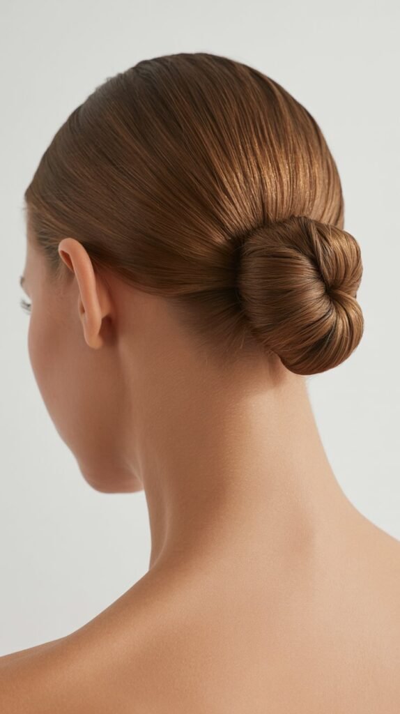 Sleek Low Bun
