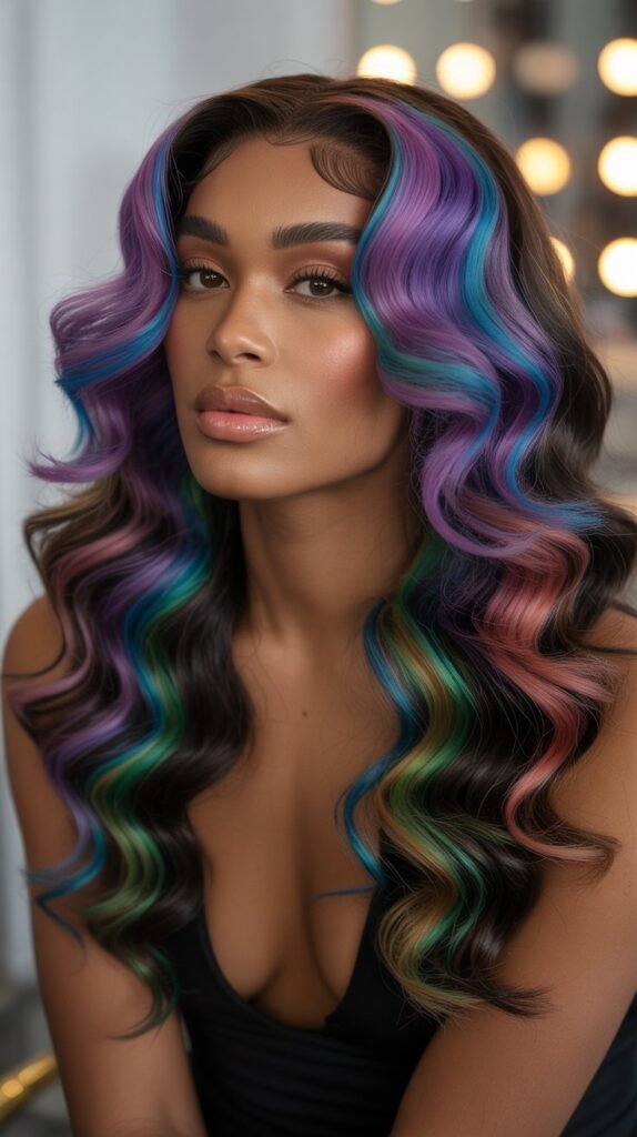 Rainbow Highlights Deep Wave