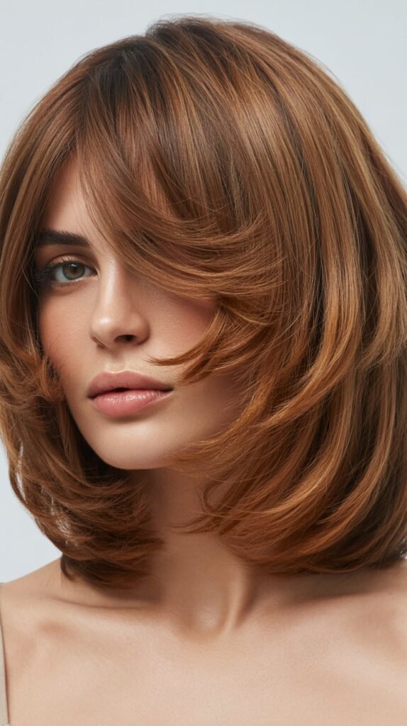 Voluminous Blow-Out Bob