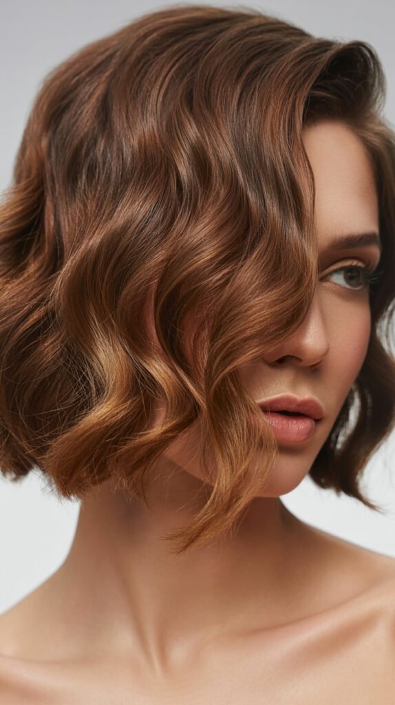 Wavy Angled Bob Maintenance Guide