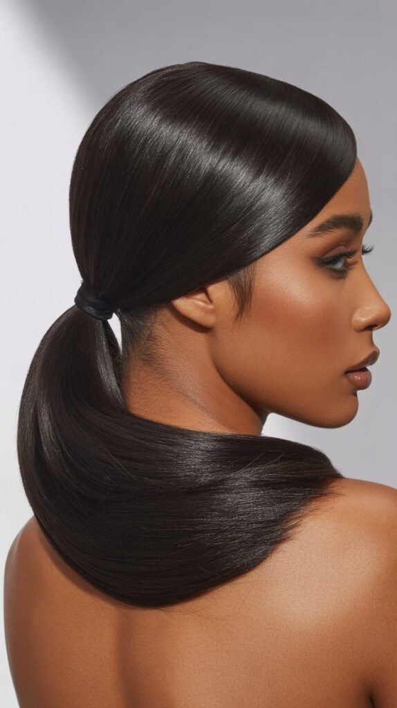 Sleek Ponytail Wig