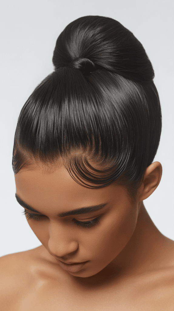 30 Trendy Half-Up Half-Down Hairstyles for HoCo 2025 22 Tucked Half-Up