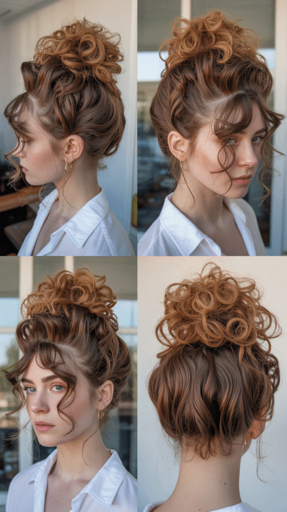 Pineapple Updo