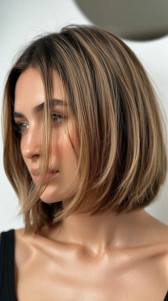 The Textured Choppy Bob