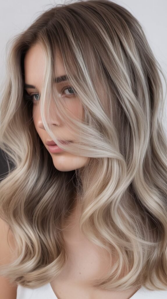 Ash Blonde Balayage