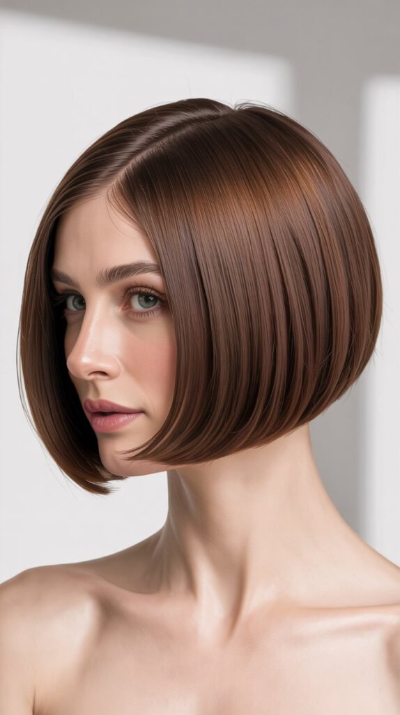 Classic A-Line Bob with Soft Angles