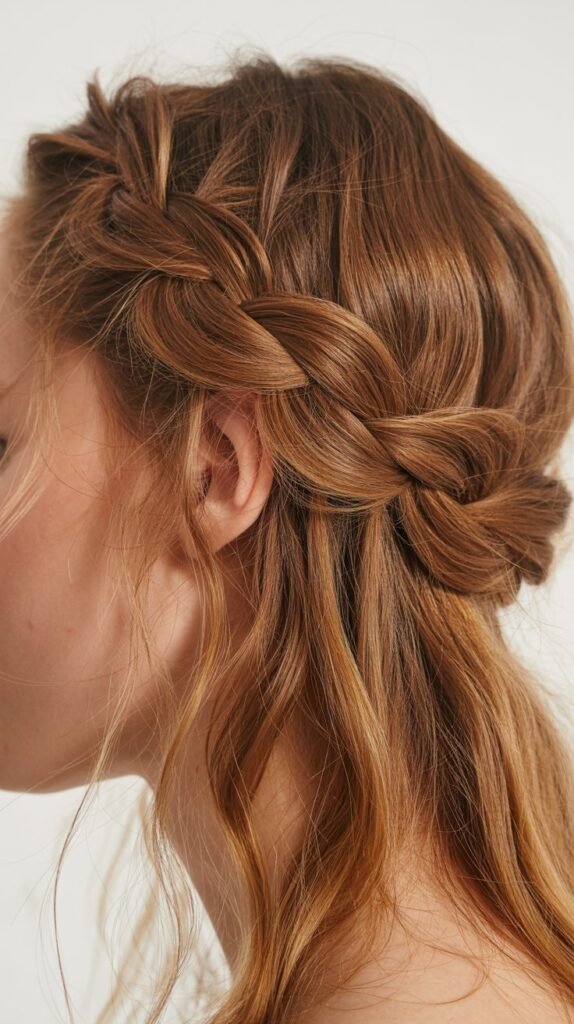 Twisted Crown Braid