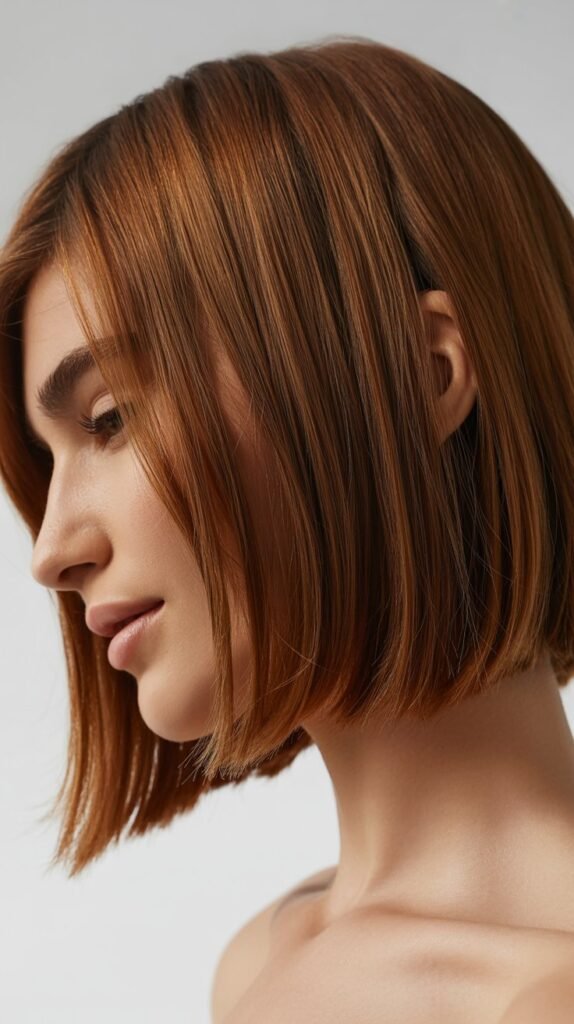 Long Bob with Side Bangs