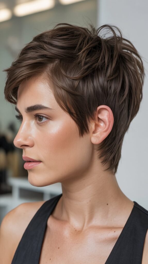  Tapered Shaggy Pixie