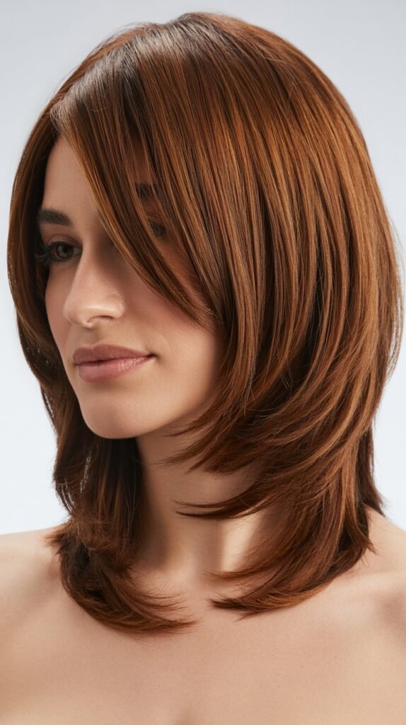 Graduated Layered Long Bob