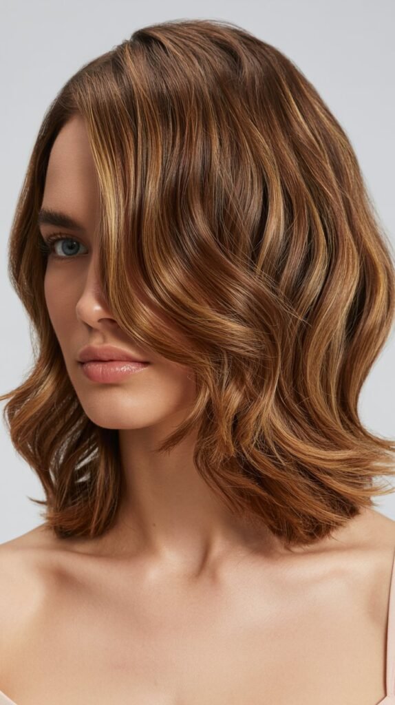 Wavy Long Bob with Layers