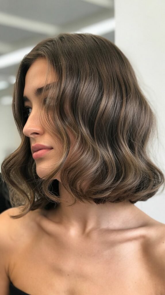 Wavy Long Bob