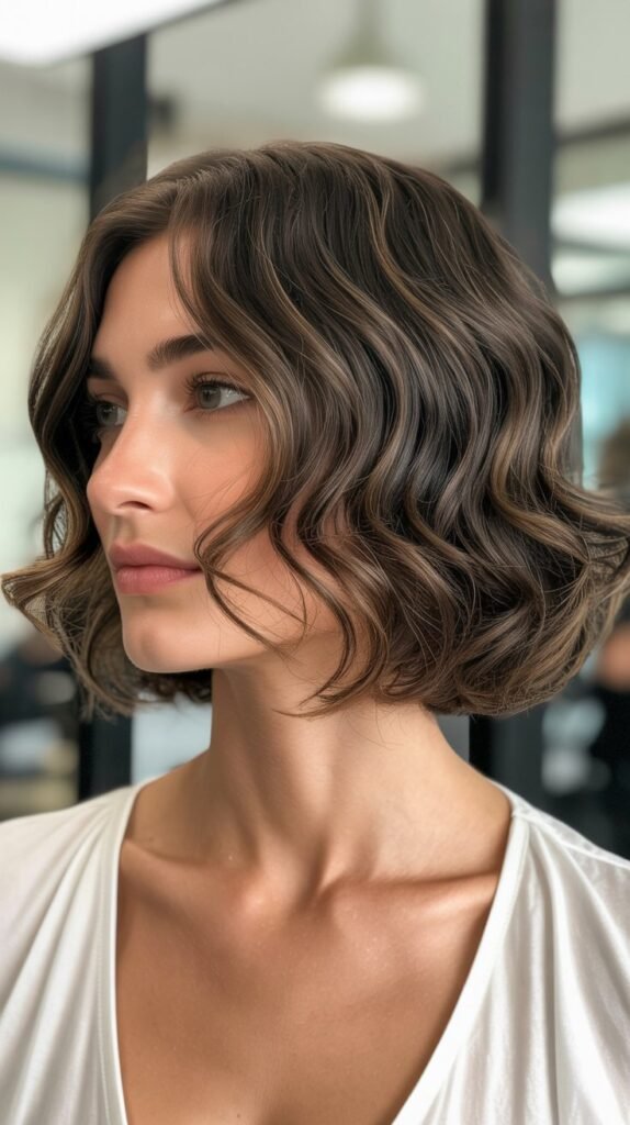 Wavy Bob for Thin Hair