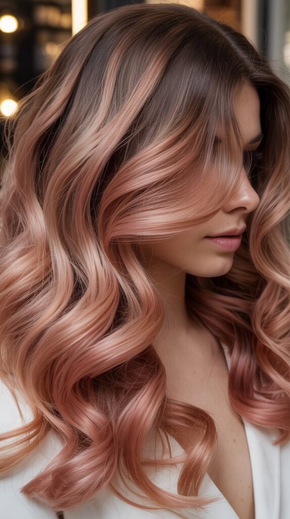 Rose Gold Balayage